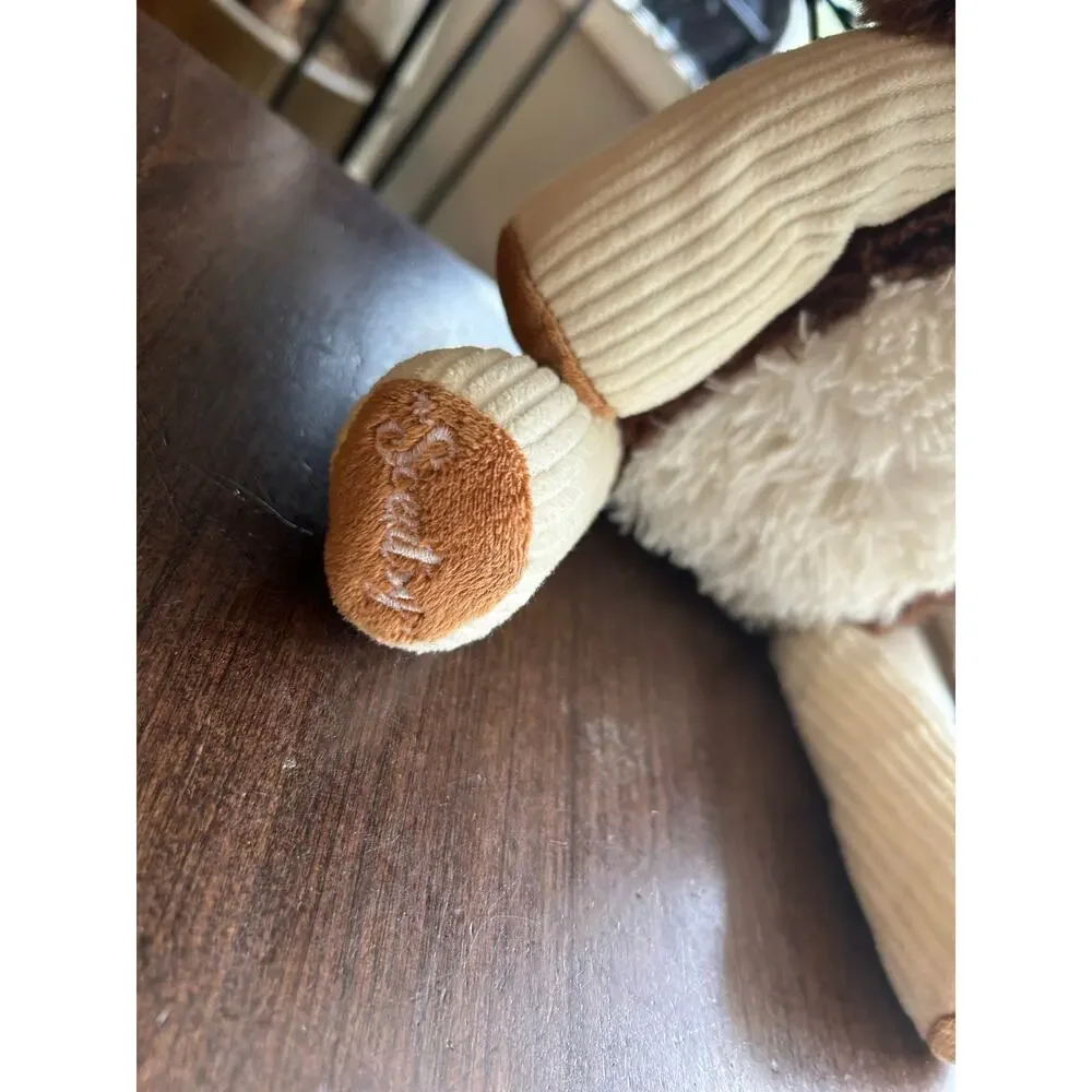 Scentsy Buddy 2010-2011 White & Brown Plush Dog Stuffed Animal